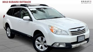 2012 Subaru Outback | Video tour with Watson