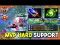 MVP HARD SUPPORT Lich Aghs Scepter + Refresher Orb Build 100% Carry The Game 7.35d DotA 2