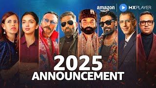 100+ New Shows In 2025! Watch Free, Unlimited Binging | Bobby Deol, Suniel Shetty | Amazon MX Player