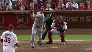 CIN@STL: Choate gets a clutch strikeout in 9th inning