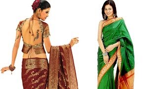 HOW TO WRAP A SARI AND WEAR IT
