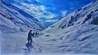 Braving the Cold: How Villagers Keep Roads Open in Winter ❄