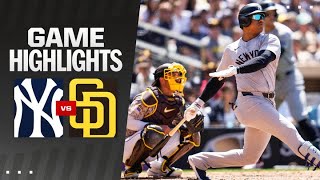 Yankees vs. Padres Game Highlights (5/26/24) | MLB Highlights
