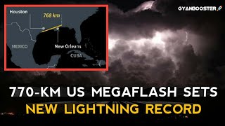 770-km US megaflash sets new lightning record