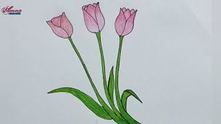 How To Draw Flowers Step By Step