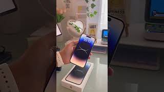 Unboxing ASMR iPhone 14 Pro Max Silver🤍😍🥹✨✨✨
