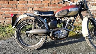 Triumph Tiger Cub,  sunny January afternoon ride around local lanes.