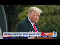 Trump says FBI raided Mar-a-Lago