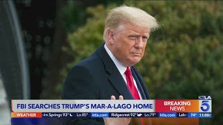 Trump says FBI raided Mar-a-Lago