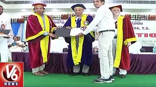 Governor Narasimhan Attends Mahatma Gandhi University 10th Anniversary Event | Nalgonda | V6 News