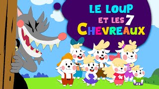 Le Loup et les 7 Chevreaux - dessin animé en français - Conte pour enfants