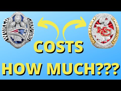 How much is a Patriots Super Bowl ring worth?