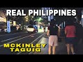 Walking Around McKinley Hills Taguig City Philippines (4K HD)