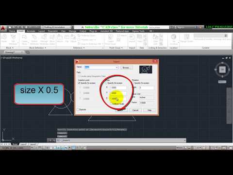 Change the SIZE of an object - AutoCAD Change the SIZE of an object - AutoCAD