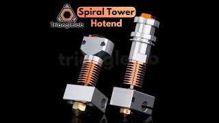 Zi Gadgets ~ Spiral Tower Hotend Kit for Creality || 3D Printer || Extrusion Head For V6 #shorts