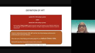 PHP 722  1st Class Hypertension