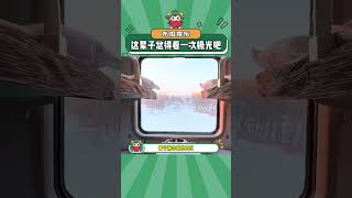 这辈子总要去看一次极光吧#雪国 #漠河 #极光 #k701次列车#shorts