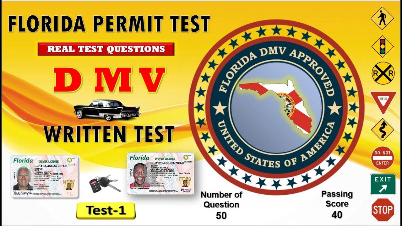 Florida DMV Written Test 2023 (50 Questions With Explained Answers ...