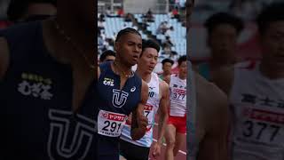 【陸上・日本選手権】東洋大・中島、男子400m日本歴代5位となる自己ベストで初優勝