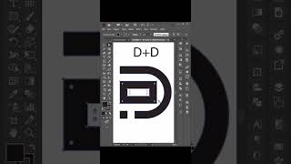 Modern DD Logo Design In Adobe Illustrator Tutorial 2023#adobeillustrator #adobeillustratortutorial