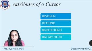 PL SQL -Cursors
