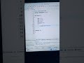 Multiplication Table Using WHILE LOOP#coding #shorts