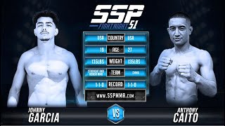 Johnny Garcia vs Anthony Caito - SSP 51