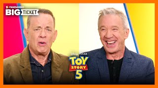 "It's So Cool to Be Part of an Artist Community" Tom Hanks, Tim Allen & Joan Cusack on 'Toy Story 5'