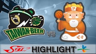 20170225 SBL超級籃球聯賽 台啤VS璞園 Highlight