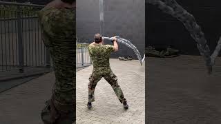 Tactical Battle Ropes Workout