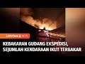 Gedung Perusahaan Ekspedisi di Bekasi Hangus Terbakar | Liputan 6