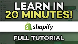 How To Start a Shopify Dropshipping Store in UNDER 20 MINUTES! (for BEGINNERS)