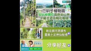 二叭子植物園｜「安坑綠寶石」美名！親子步道/蝴蝶步道平緩好走，130公頃賞桐沐浴山林芬多精，眺望台北101大樓及南港山首選！