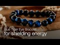 Blue Tiger Eye Bracelet | 💎: Tiger's Eye