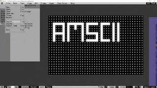 Creating AMSCII Art