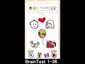 brain test 攻略1から36クリア答え脳トレ系ひっかけパズルゲーム実況