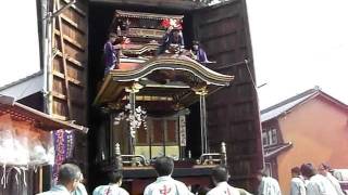 2011垂井曳山祭り　4日朝