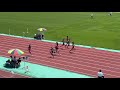 九州実業団100m決勝