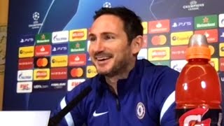 Frank Lampard - Rennes v Chelsea - Pre-match Press Conference - Champions League