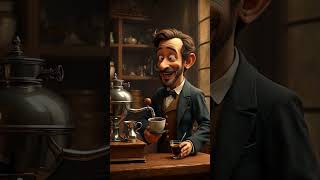 The Story of Espresso: Italy’s Coffee Legacy! #short  #animation