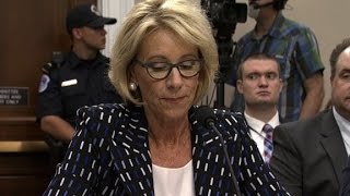 DeVos won't rule out giving funds to private schools...