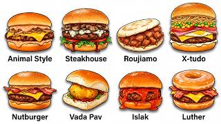 All Hamburgers Explained🍔