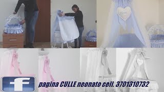 culla swit mod 0035  , cestino portaoggetti, il nome ricamato...