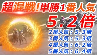 【競馬】オッズ混戦！13頭中9番人気、12番人気から攻めてみた結果は？