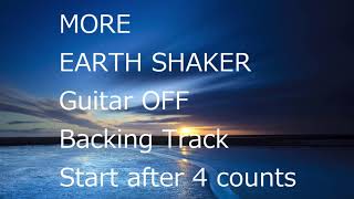 MORE / EARTHSHAKER   Backing Track  Guitar OFF