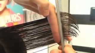 Hair Makeover Long To Graduated Bob Haircut