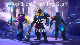 Top 1 de Prowling Staff En The Mists / SOLO PvP Albion / Premium Gratis /Todos contra mi izi #6