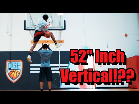 Is A 52 Vertical Possible Jamal Harris Tests His Vert Youtube