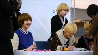 111213 SHINee Onew, Taemin, Key@Fansign Event