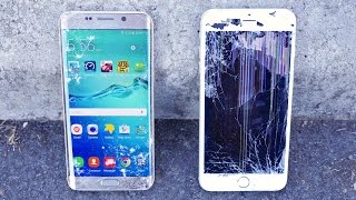 Samsung Galaxy S6 Edge Plus VS iPhone 6 Plus Drop Test!